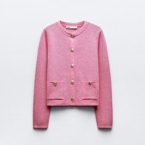 Pink Zara Cardigan - NEW